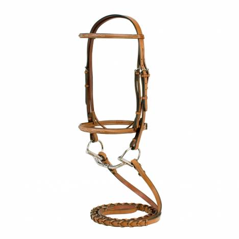 Silverleaf Fancy Raised Bridle with Reins