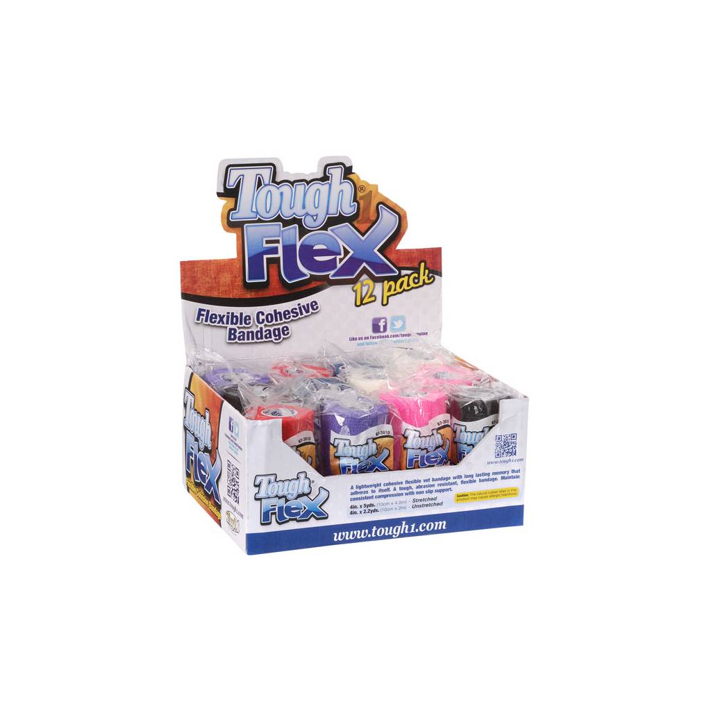 Tough-1 Tough Flex Vet Bandage - 12 Pack