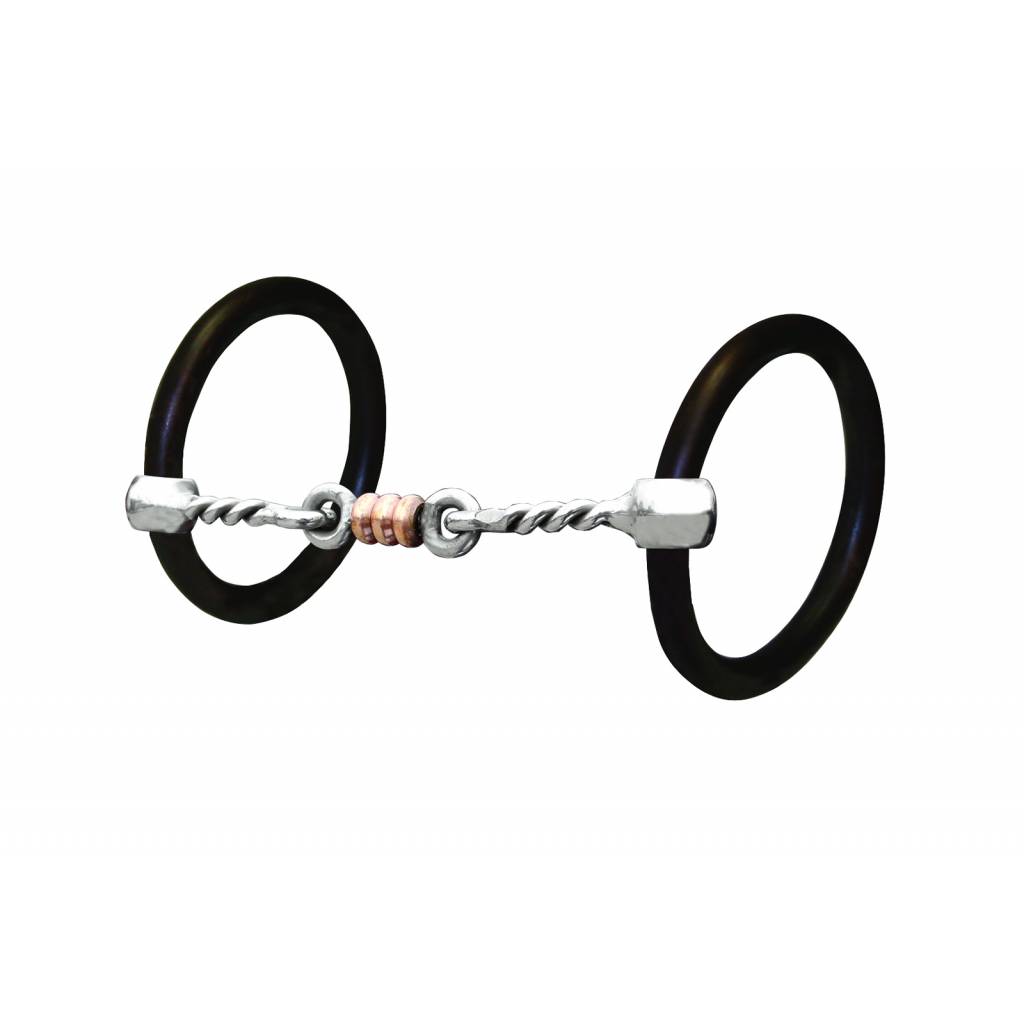 Professionals Choice Bob Avila Three Piece Twist Ring Snaffle