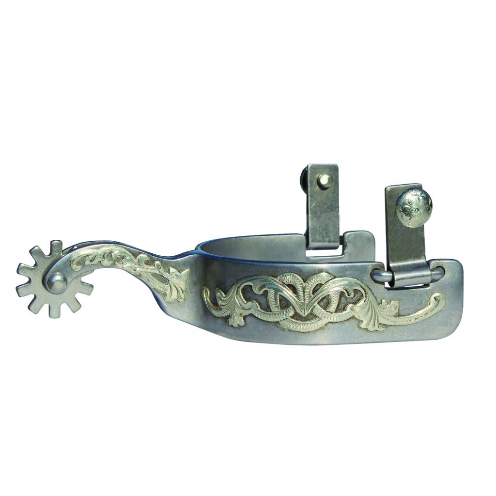 Professionals Choice Bob Avila Medium Shank Floral Spurs