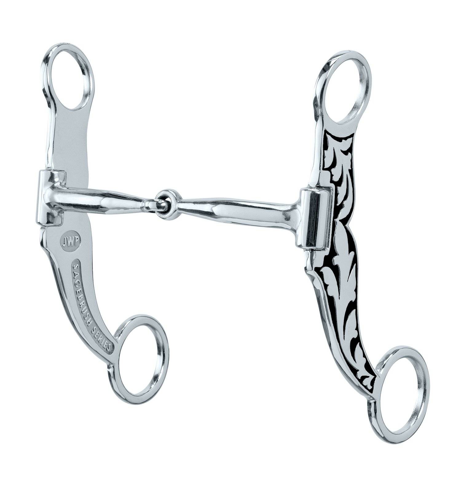 Weaver Professional Argentine Bit Features 5-Inch Sweet Iron Snaffle