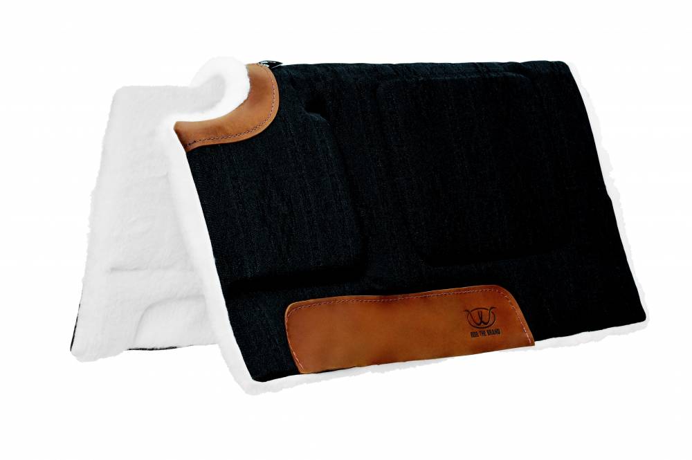 Weaver All Purpose 32x32 BuiltUp Cut Back Saddle Pad H9