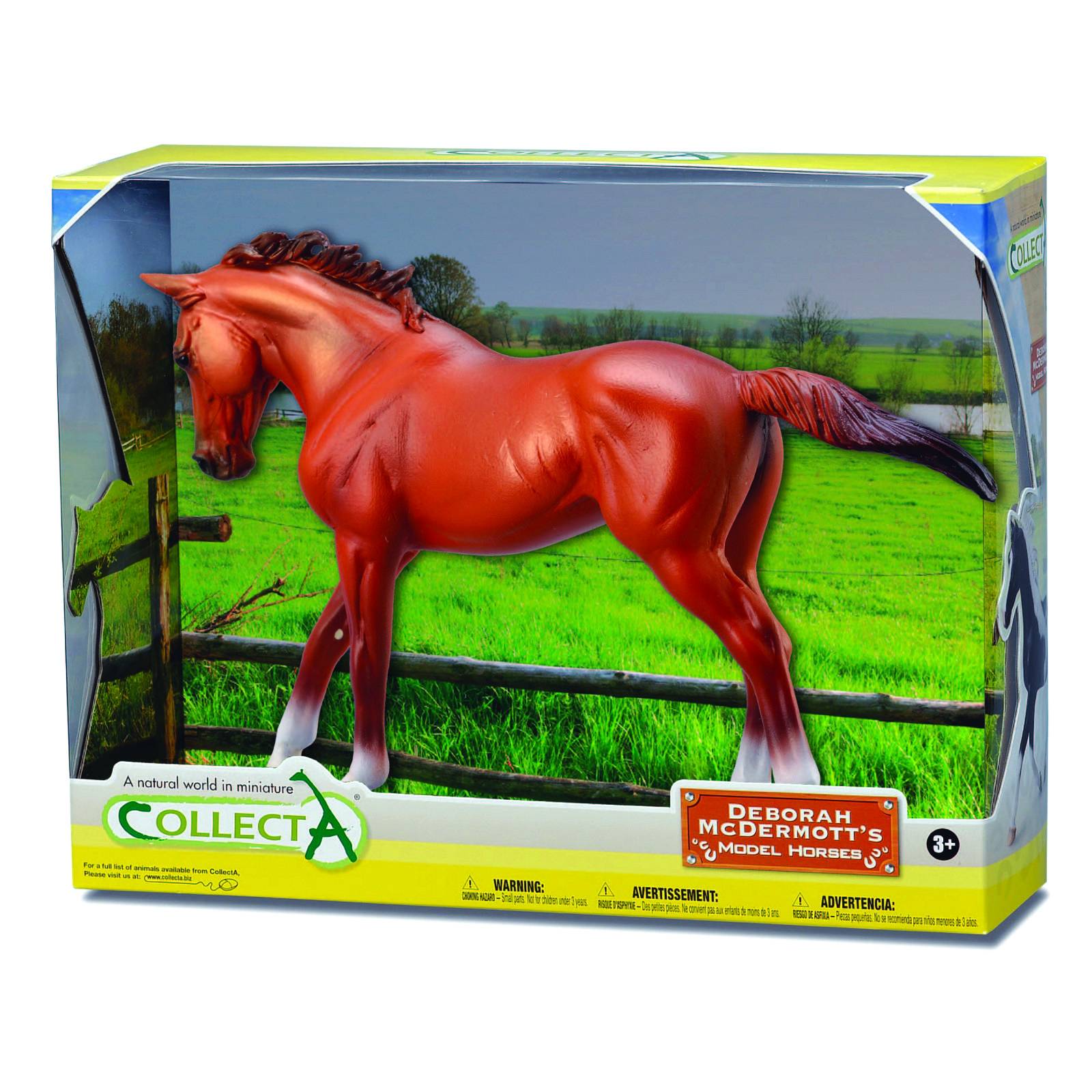 CollectA Chestnut Thoroughbred Mare