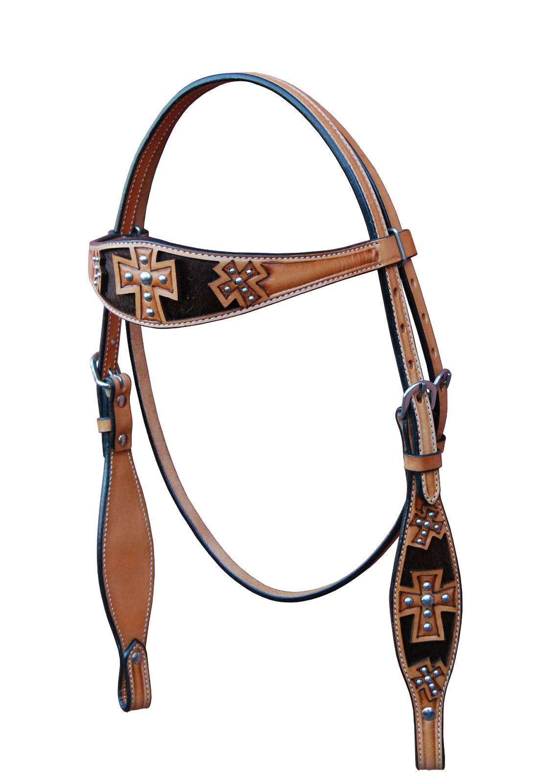 Turn-Two St. Augustine Browband Headstall - Lt Oil