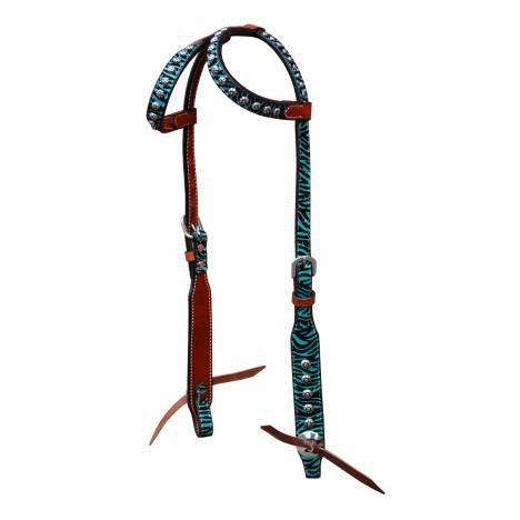 Turn-Two Double Ear Headstall - Chasing Wild