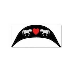 WintecLite Pony All Purpose Cantle - Heart and Ponies