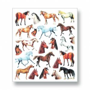 Kelley Horses & Horseheads Stickers
