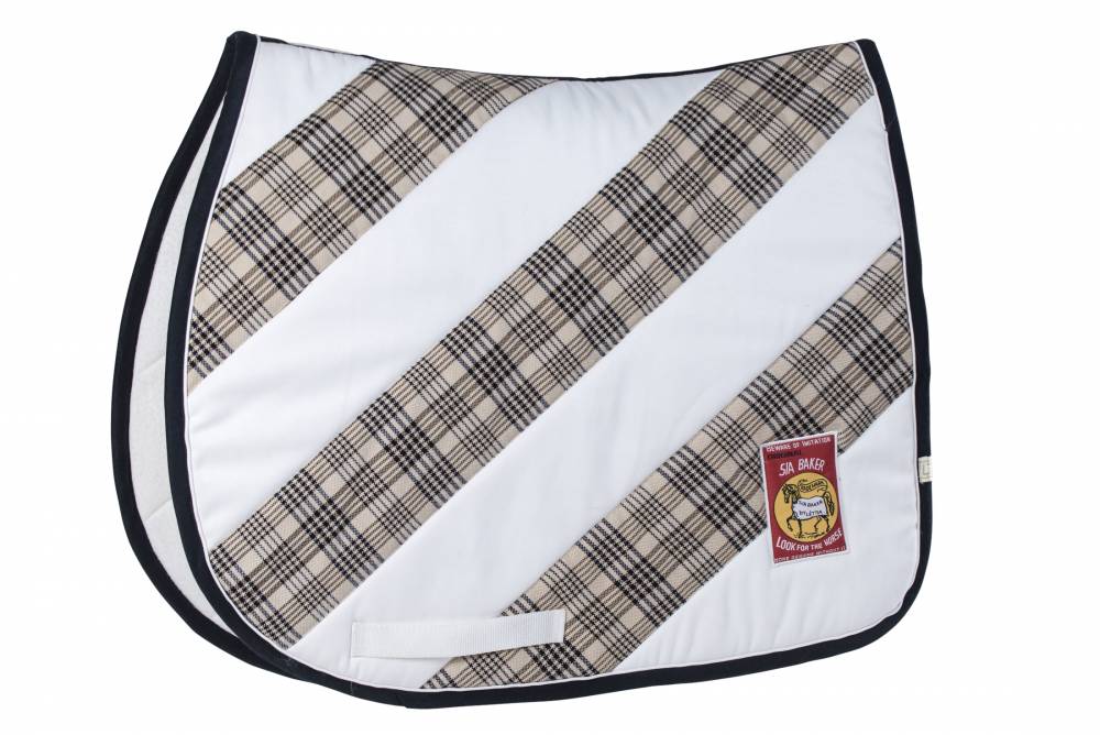 Lettia Diagonal Baker Saddle Pad All EquestrianCollections