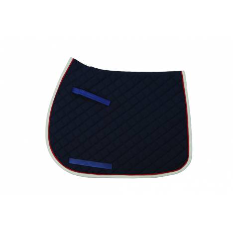 TuffRider Basic All Purpose Saddle Pad with Trim and Piping