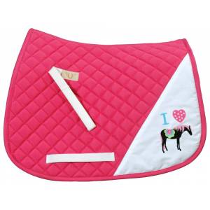 Equine Couture Pony Girl Saddle Pad - All Purpose