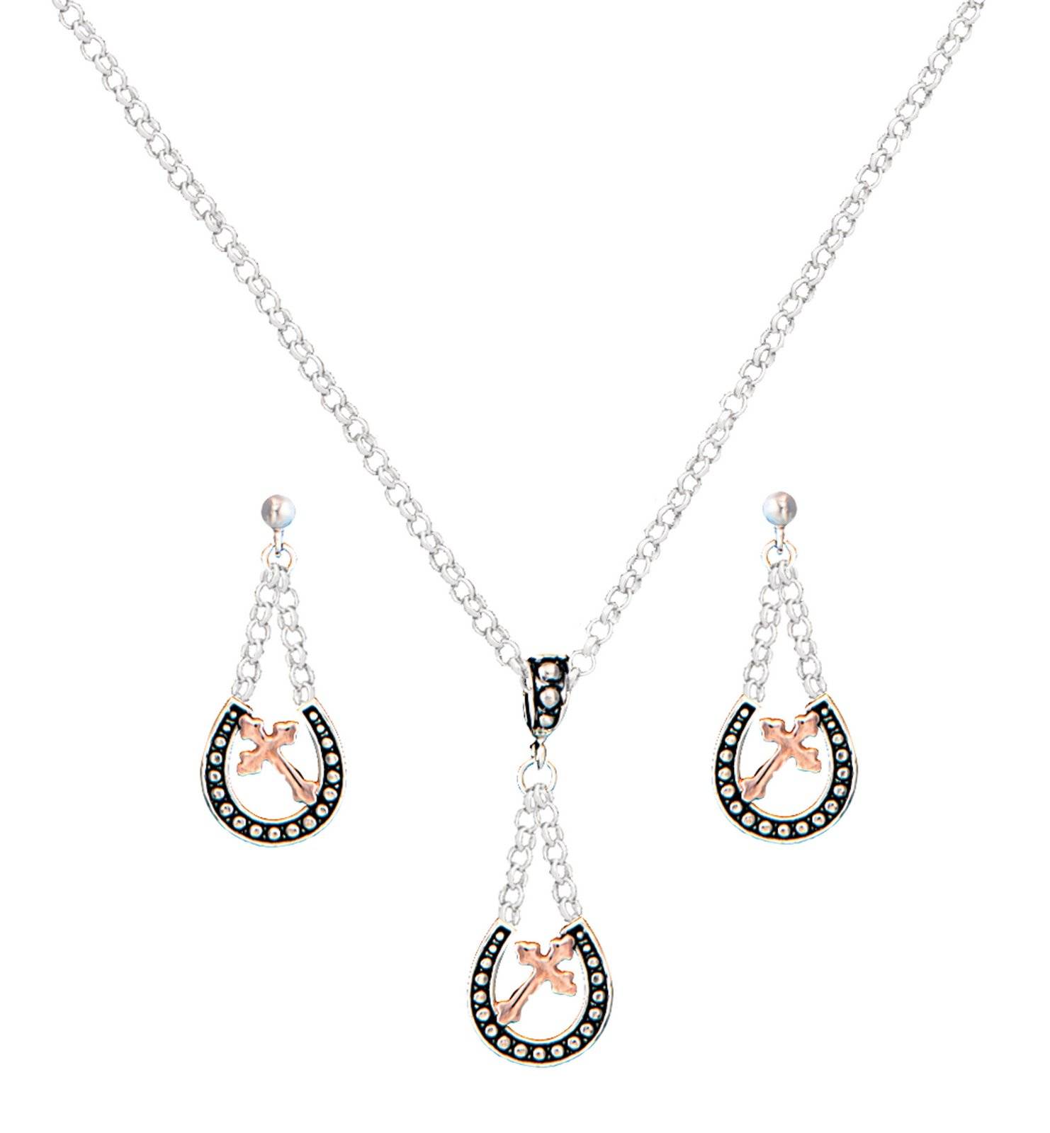 5-661614 Montana Silversmiths Walking Gods Path Jewelry Set sku 5-661614