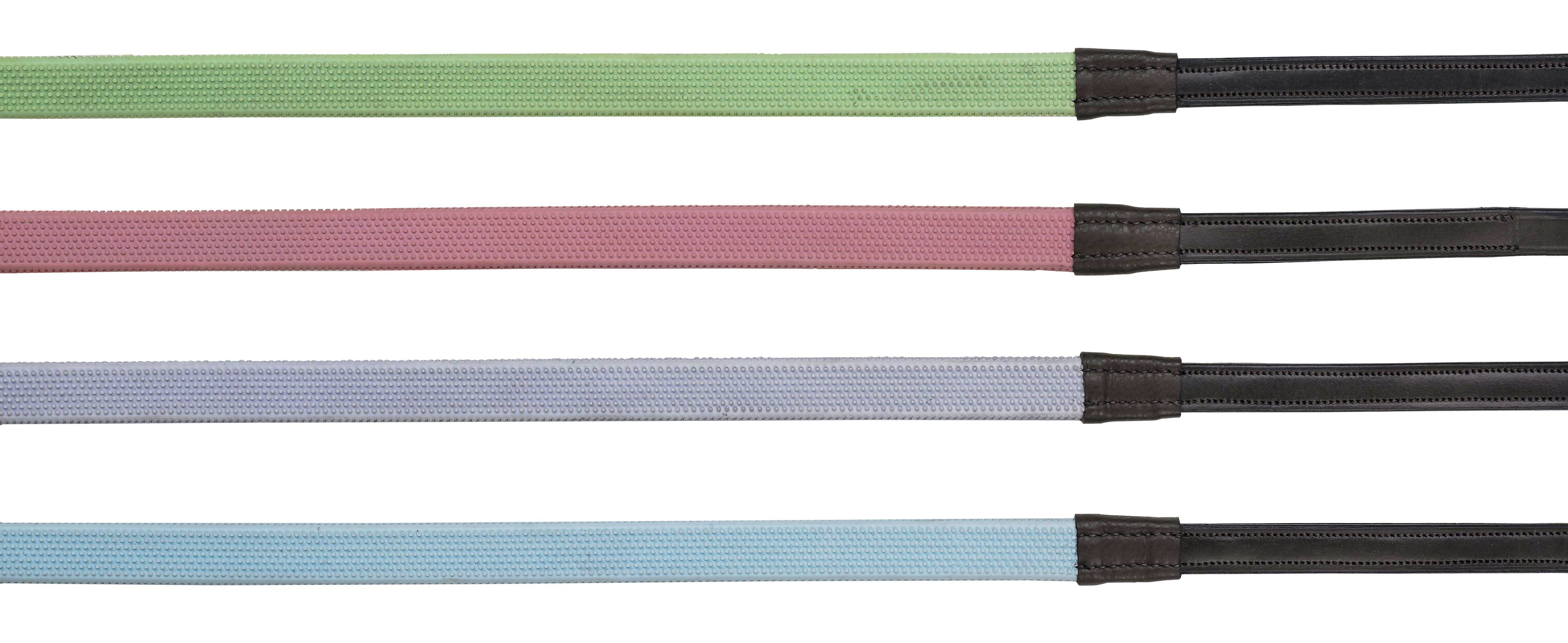 464739ILV FULL Camelot Strapgoods Colorful Rubber Reins sku 464739ILV FULL