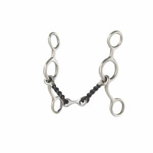 Turn-Two Stainless Steel Twisted Sweet Iron Dogbone Jr Cowhorse