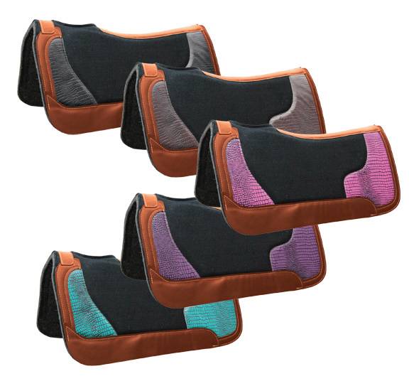 5-665748 Turn-Two Equine Bayou Gator Contour Pad sku 5-665748