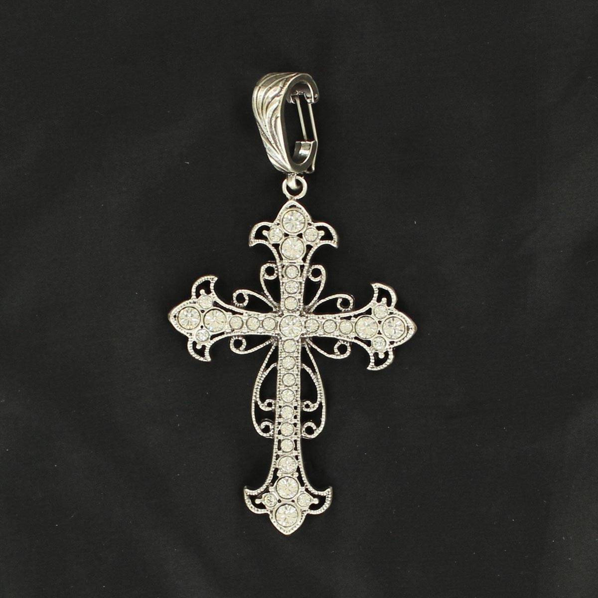 Western Charm Intricate Cross Pendant