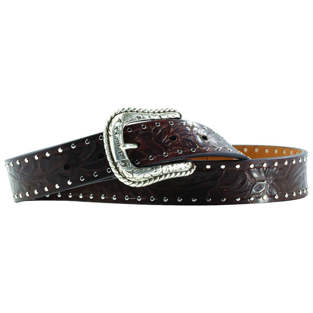 5-667652 Ariat  Western Embossed Belt - Ladies, Black sku 5-667652