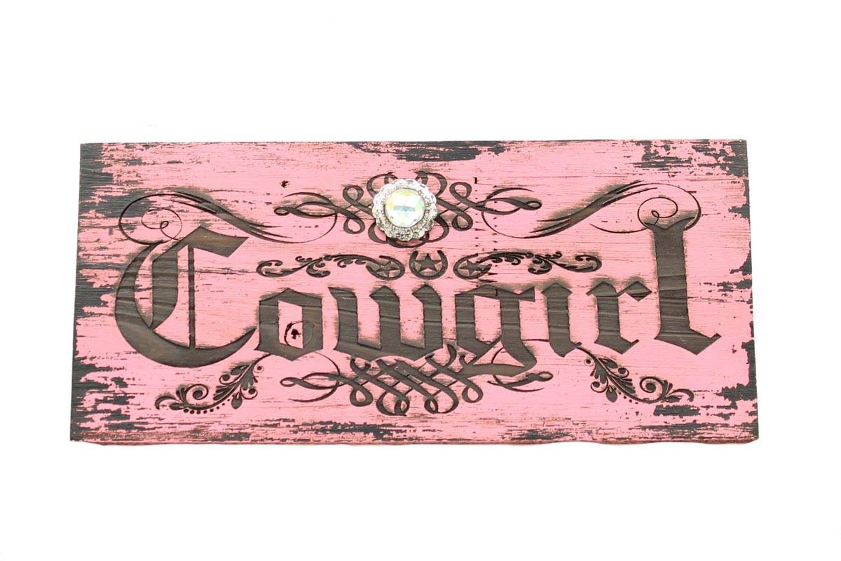 5-668014 Western Moments Cowgirl Wall Sign sku 5-668014