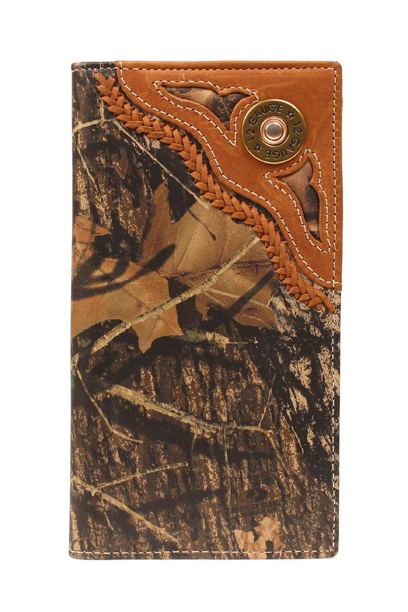 5-668184 Nocona Mens Rodeo Shotgun Shell &Overlay Wallet sku 5-668184