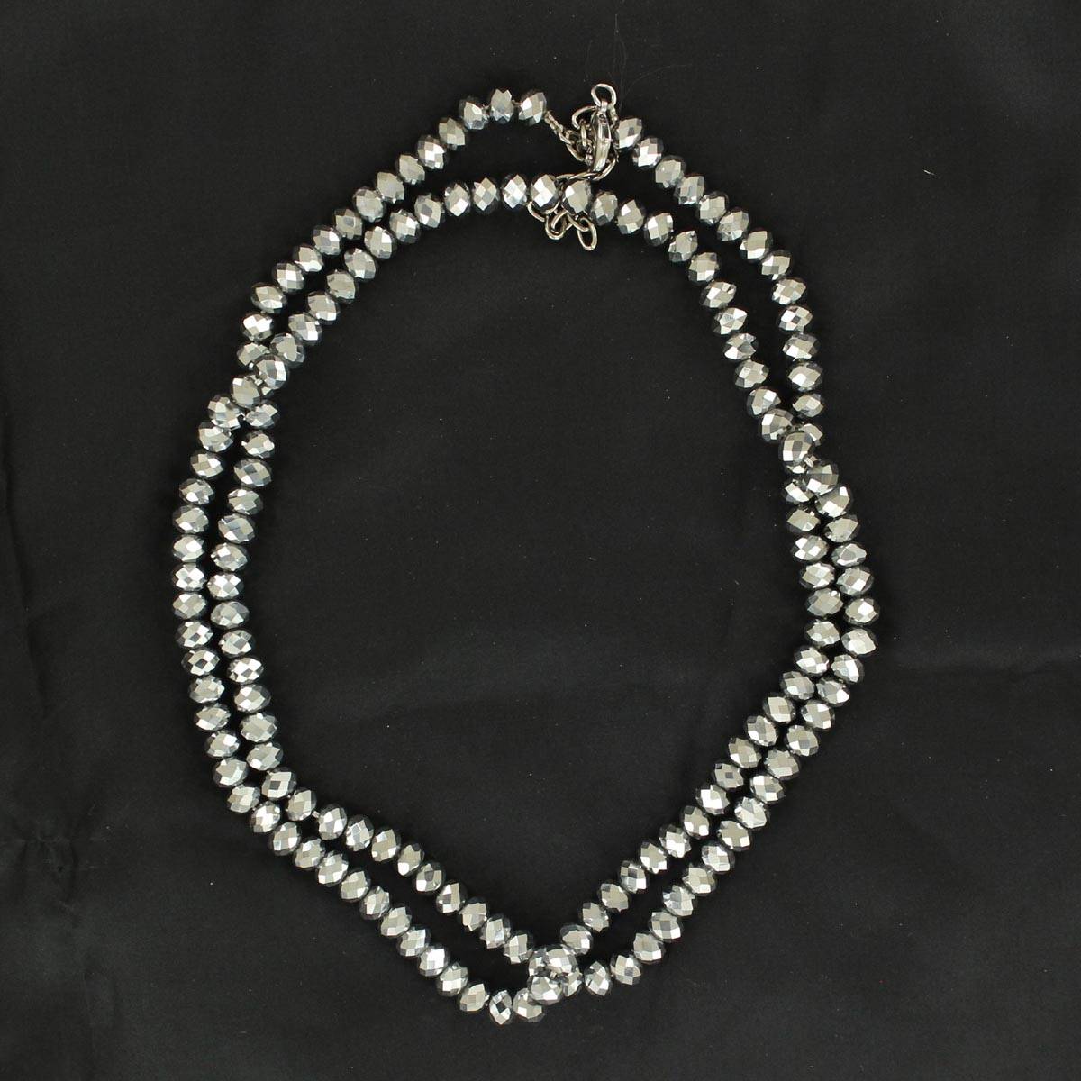 Western Charm Small Shiny Beads Necklace