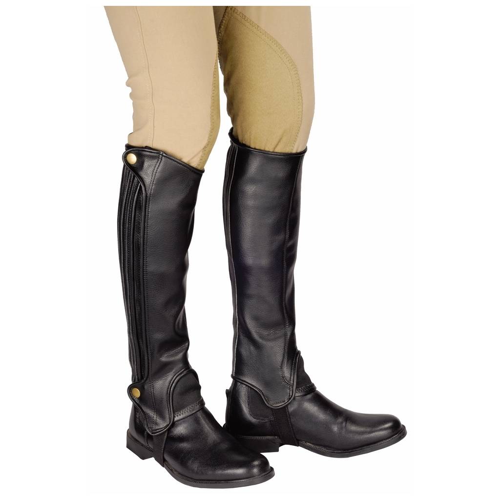 Tuffrider Grippy Grain Half Chaps - Adult, Tall