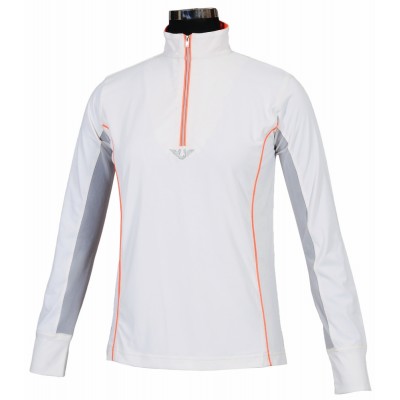 Download Tuffrider Neon Mock Zip Sport Shirt- | EquestrianCollections