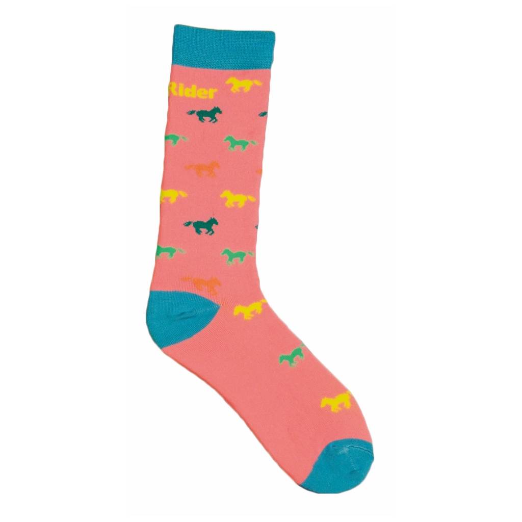 Tuffrider Neon Pony Socks - Kids