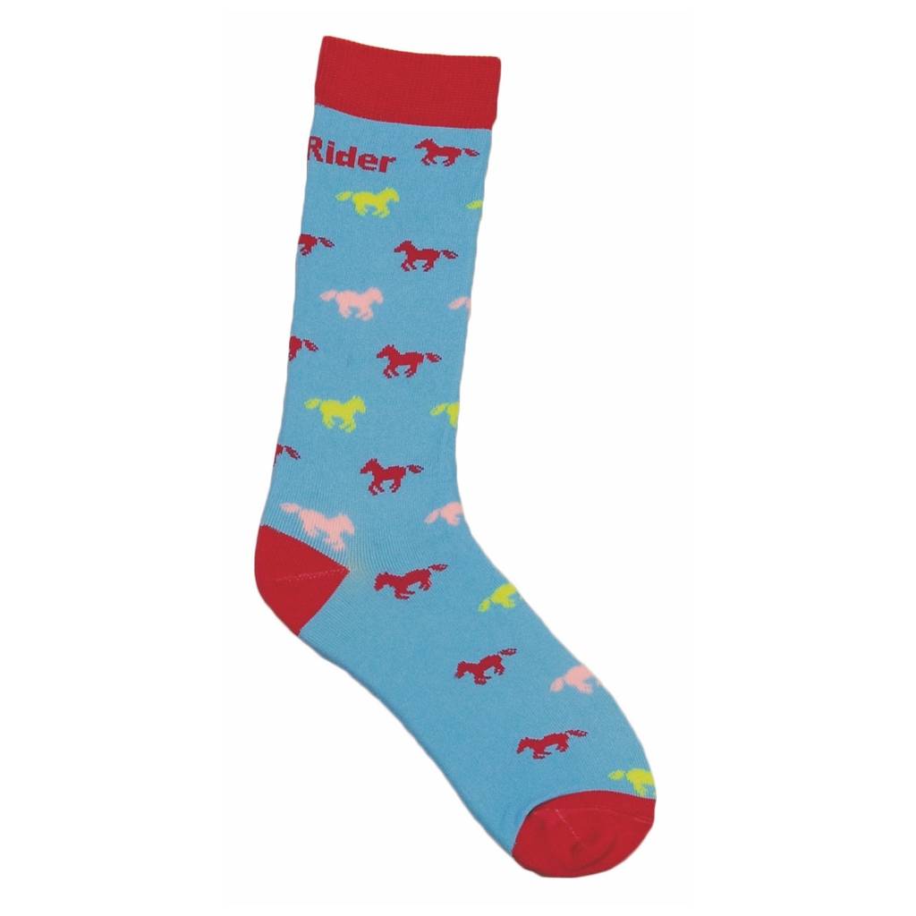 Tuffrider Neon Pony Socks - Kids