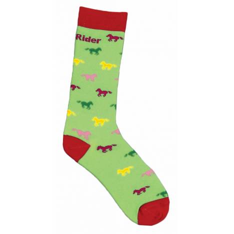 Tuffrider Neon Pony Socks - Kids