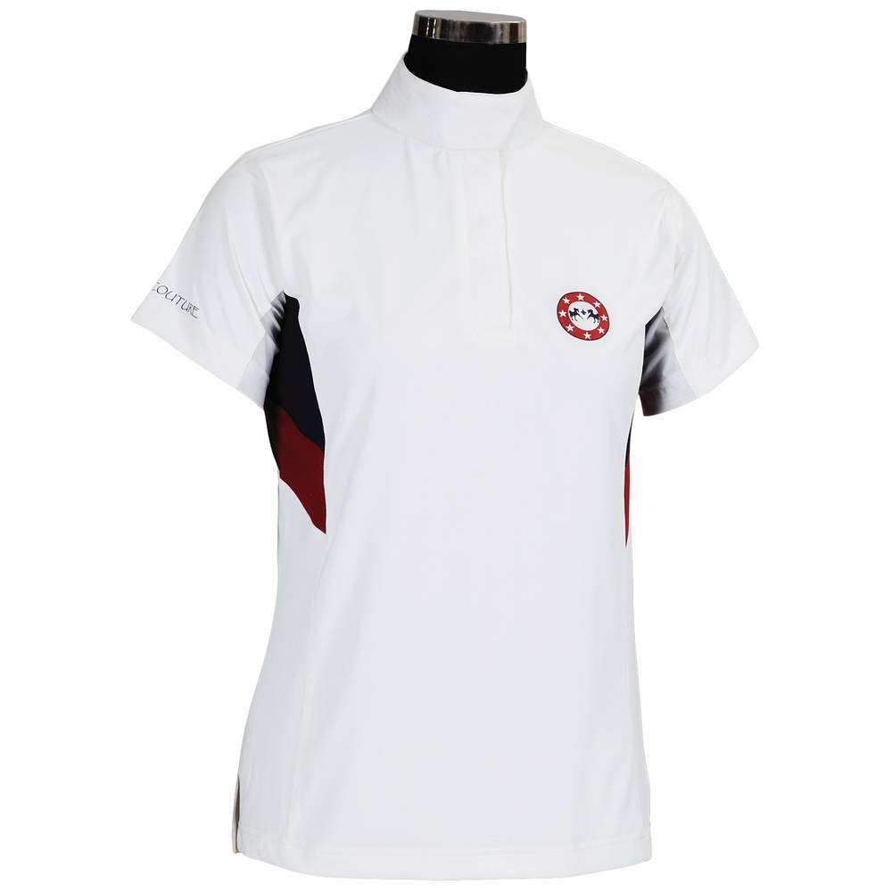 Equine Couture Bostonian Show Shirt Ladies, Short Sleeve