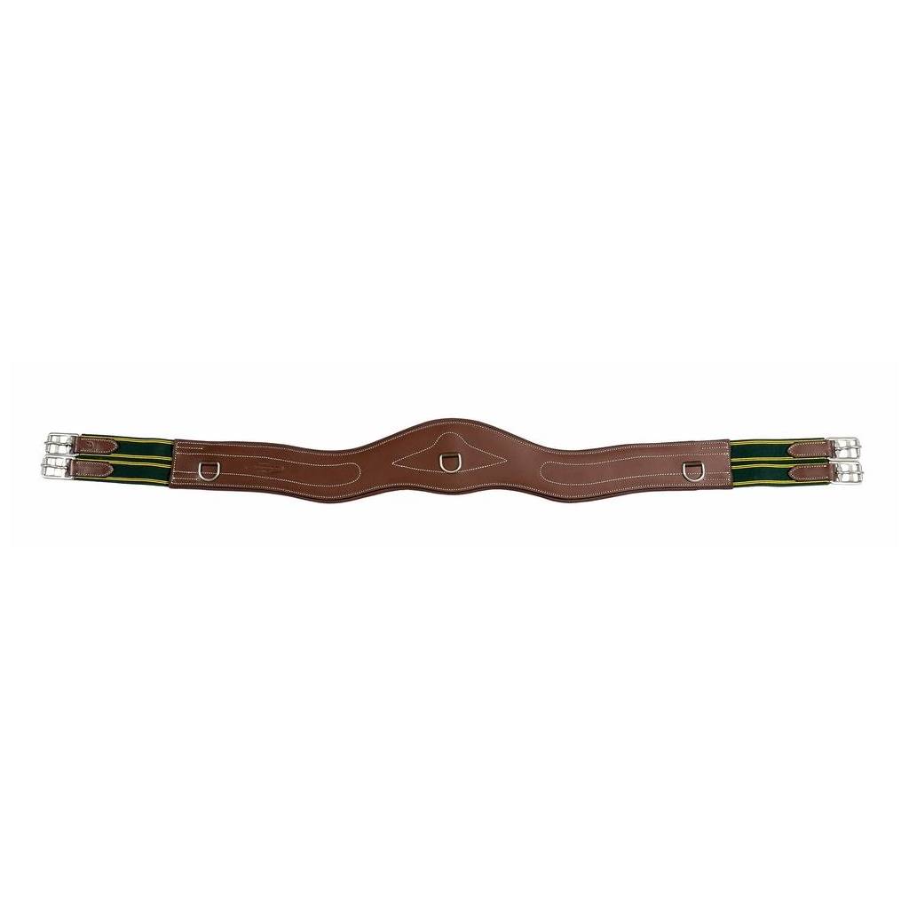 Henri de Rivel Contoured Leather Girth - Oakbark