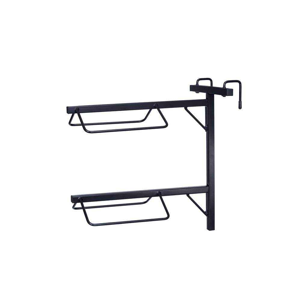 Tough-1 Breakdown Traveling Double Saddle Rack