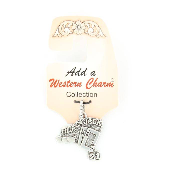 5-676079 Western Charm Blackjack Charm sku 5-676079