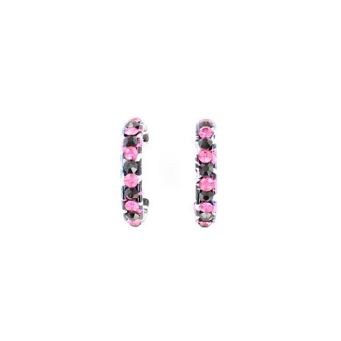 5-676116 Blazin Roxx Crystal Hoops Earrings sku 5-676116