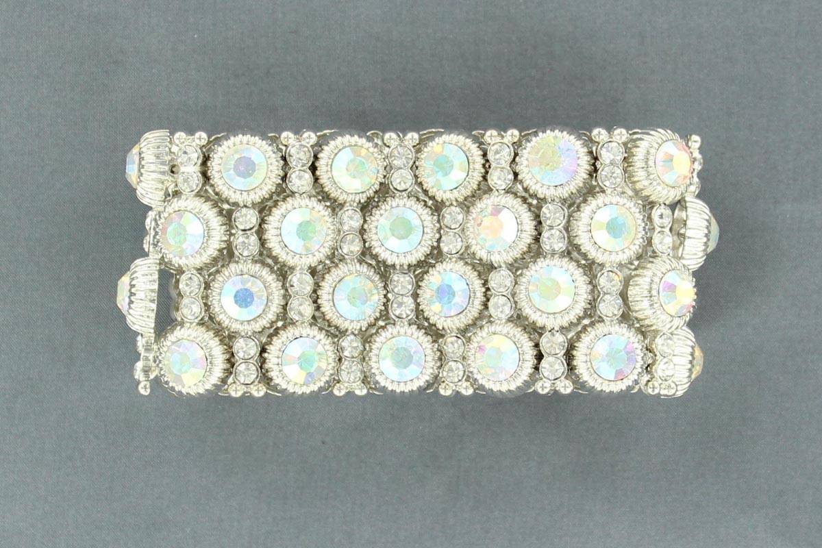 5-676255 Blazin Roxx Wide Crystal Stretch Bracelet sku 5-676255