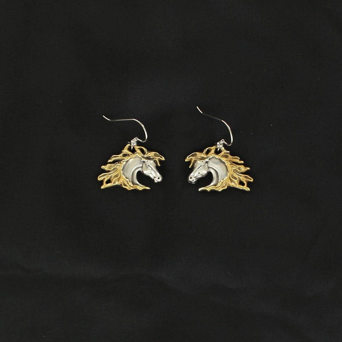 Lightning Ridge Horsehead Earrings