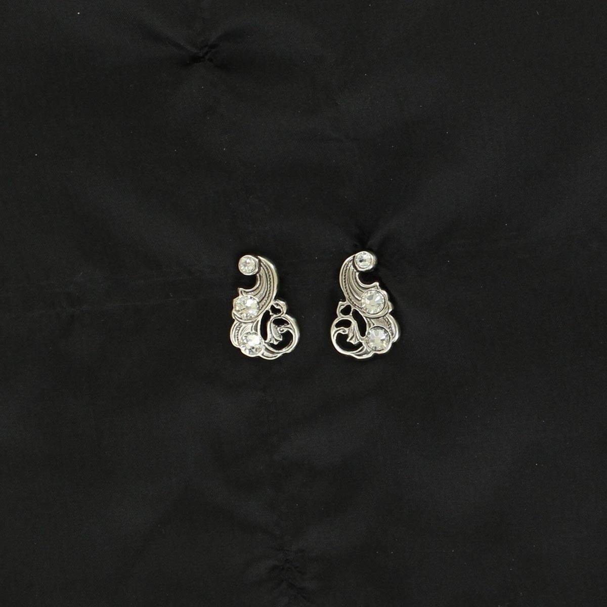 5-676355 Lightning Ridge Scroll Crystal Earrings sku 5-676355