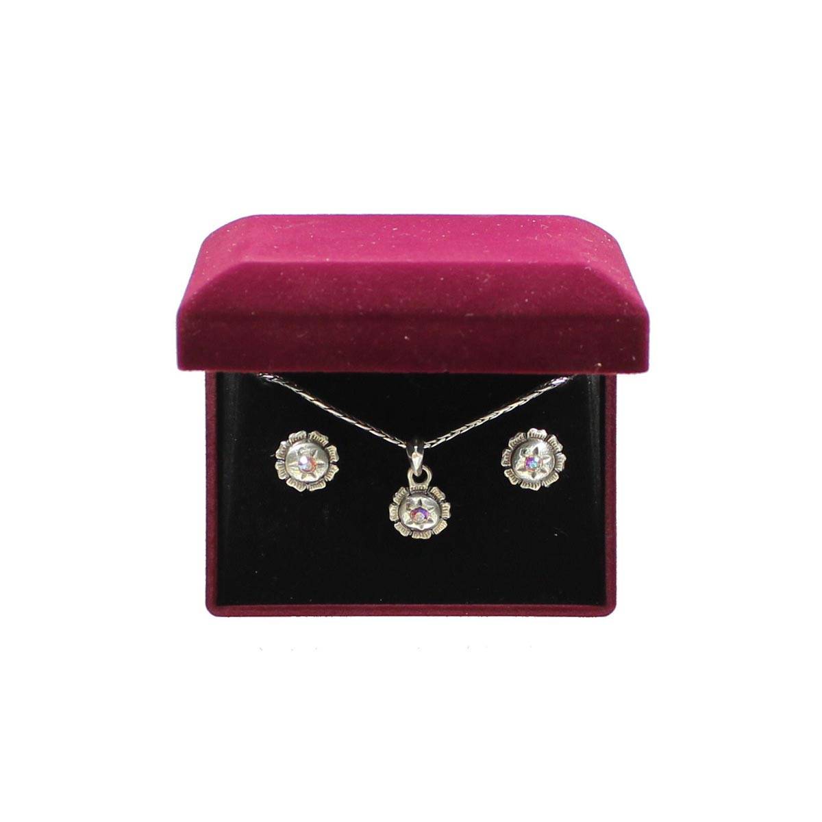 5-676359 Lightning Ridge Star Concho Crystal Jewelry Set sku 5-676359