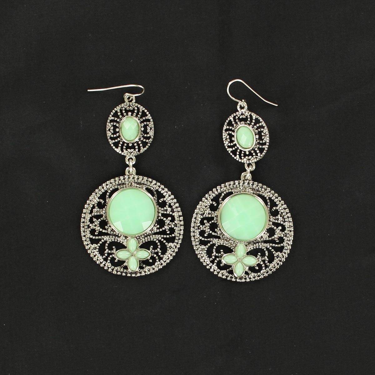 5-676398 Blazin Roxx Drop Stone Earrings sku 5-676398