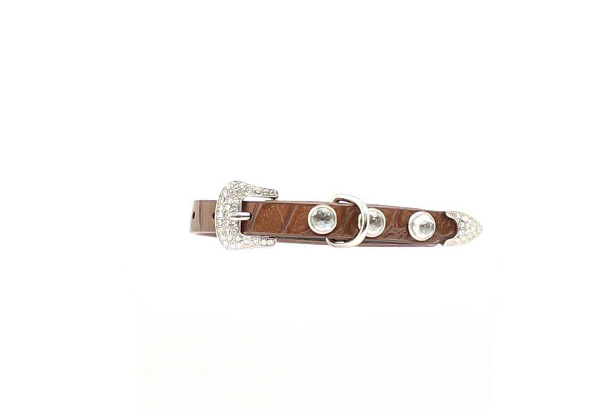 Blazin Roxx Crystal Concho Dog Collar