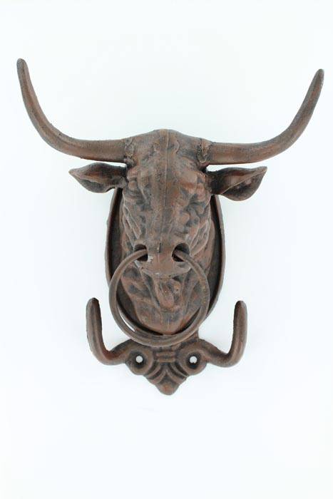 Western Moments Bull Wall Hanger