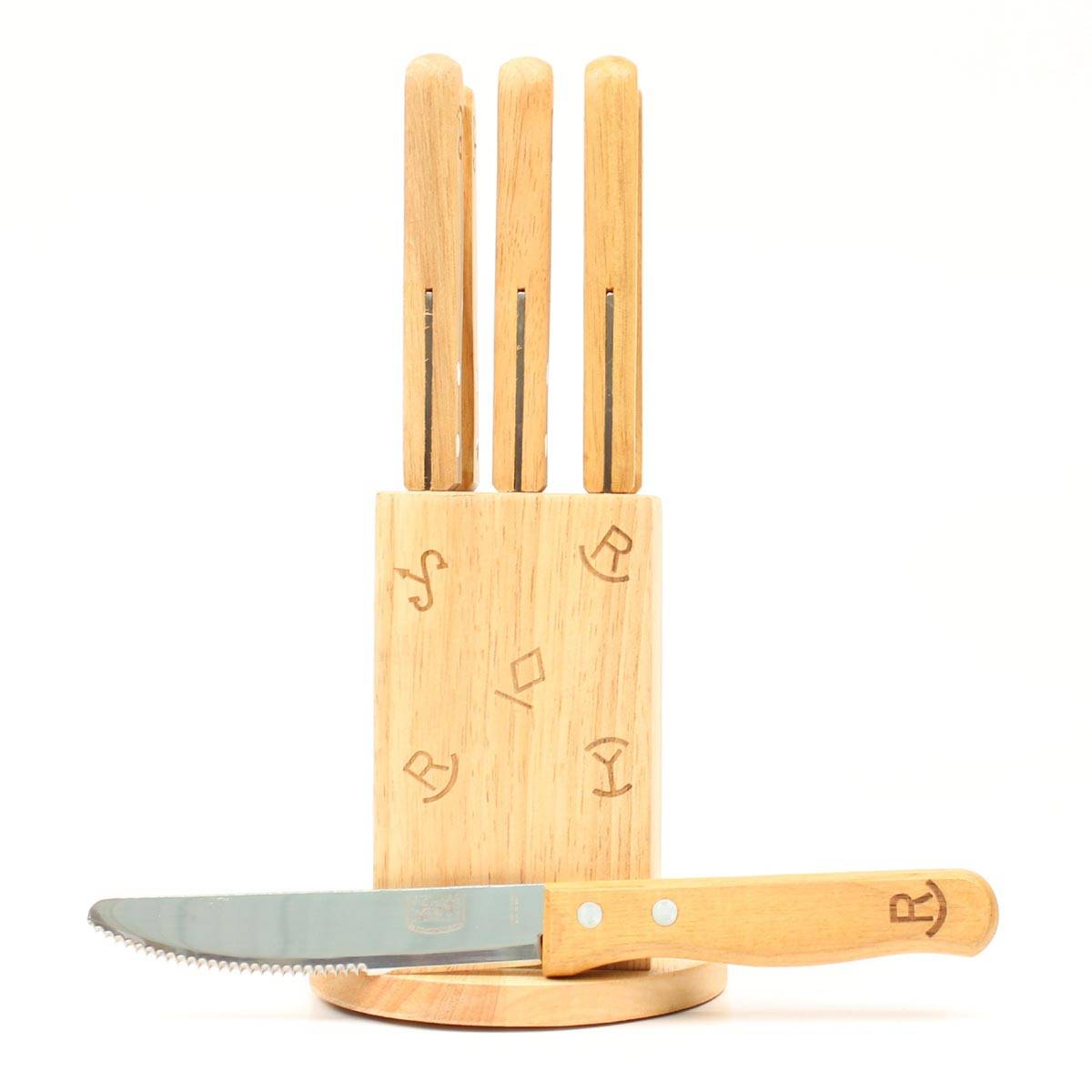 Western Moments Rustic Ranch Knife Set