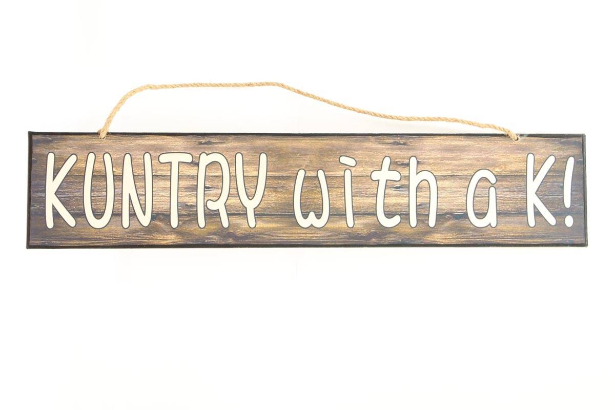 Western Moments Kuntry Metal Sign