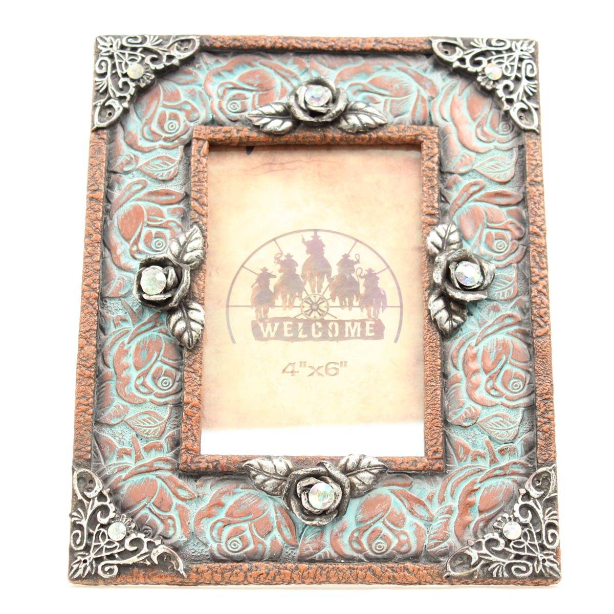 Western Moments Hangin Rose Picture Keeper