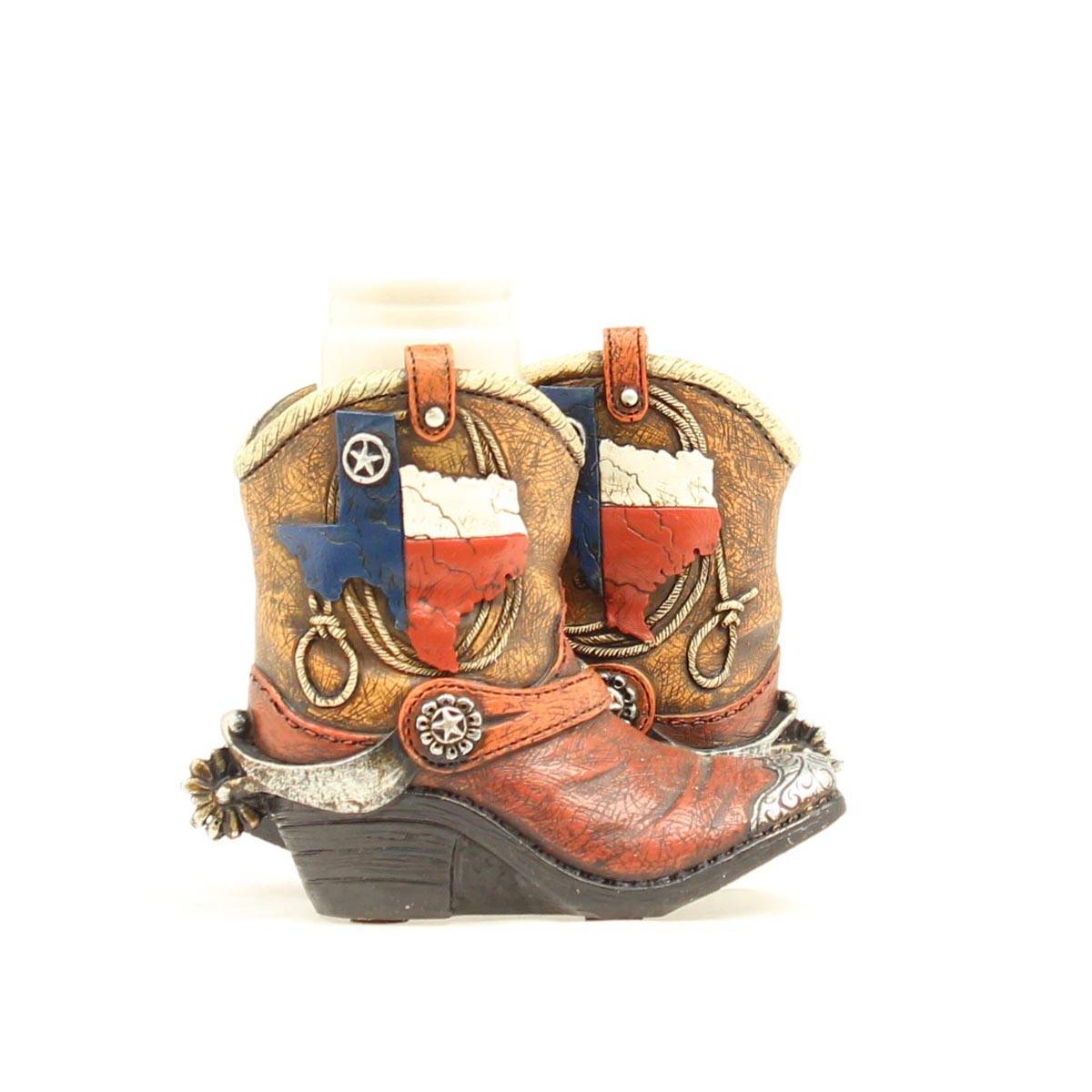 Western Moments Resin Boot Salt & Pepper Caddy