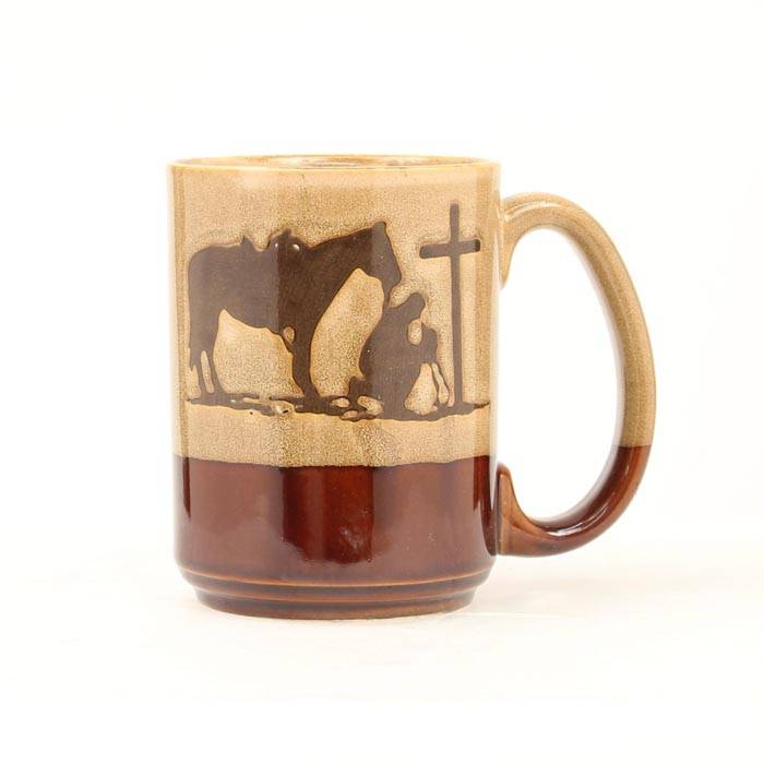 Western Moments Cowboy Prayer Coffee Mug