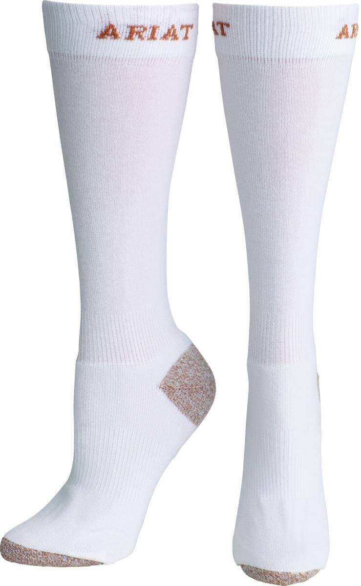 5-677360 Ariat Slim Sport Socks - Mens, Black sku 5-677360