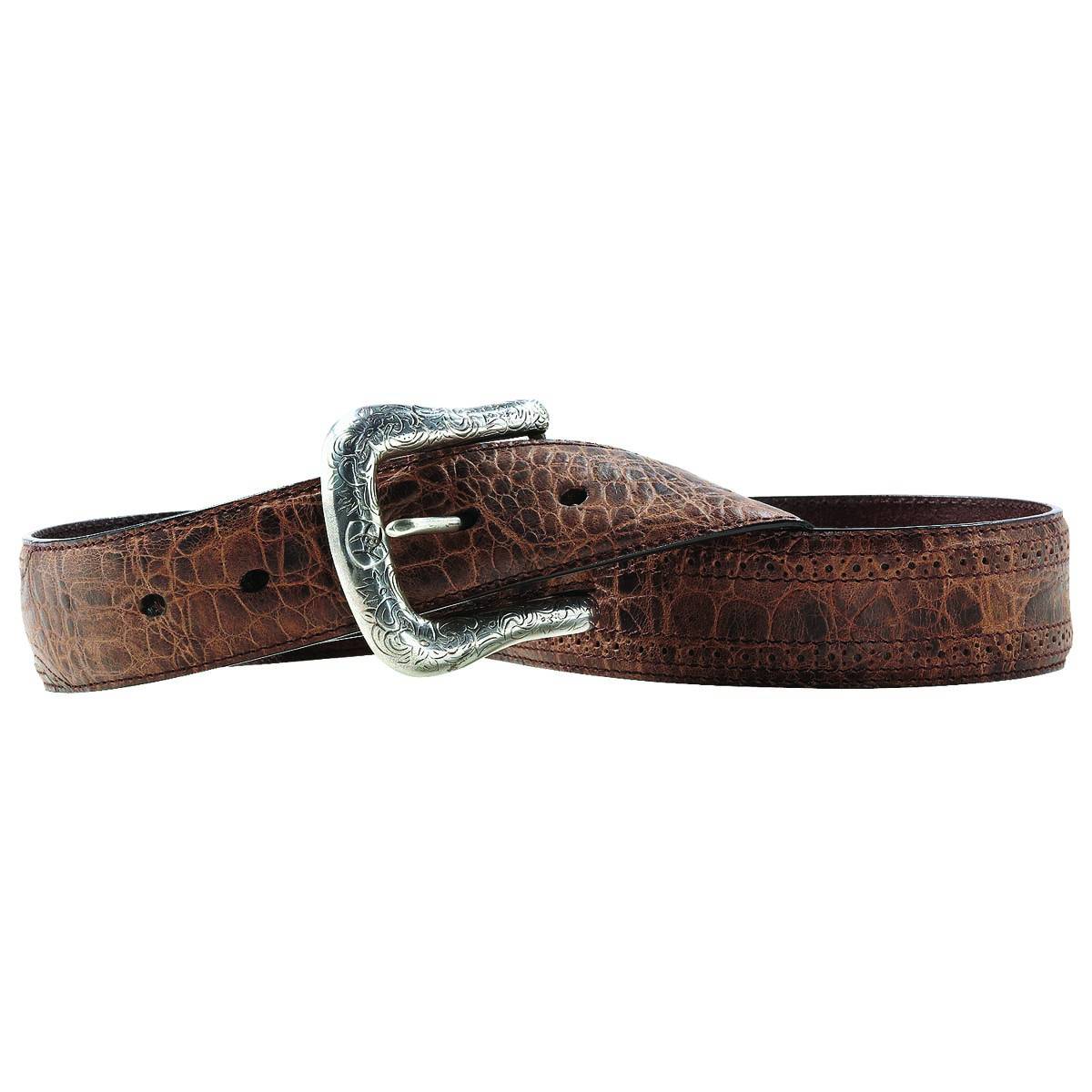 Ariat Western Basic Belt - Mens, Chocolate