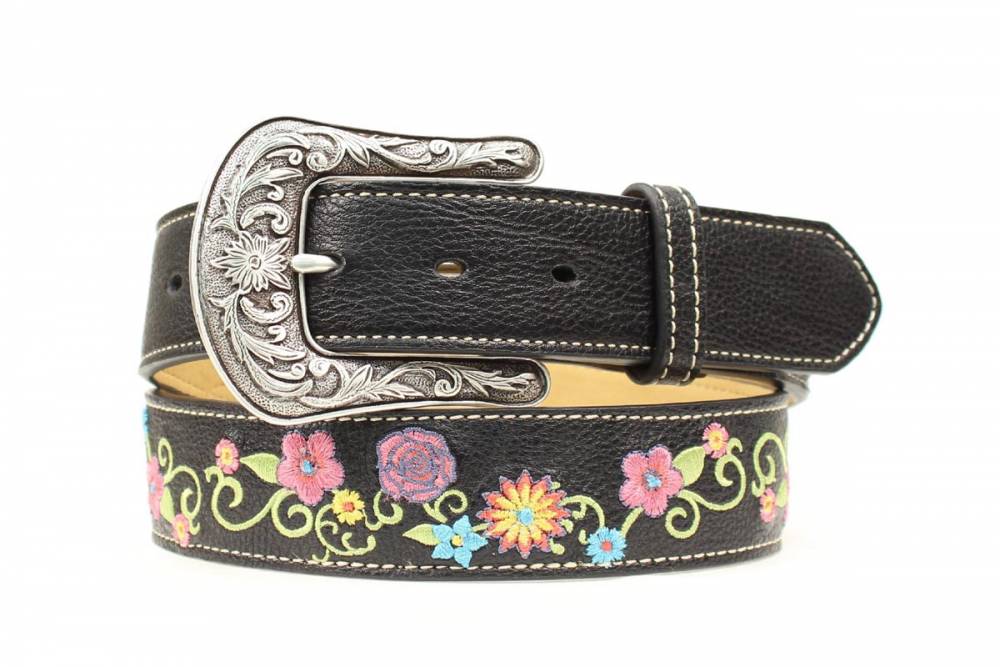 Ariat Embroidered Floral Belt Ladies EquestrianCollections