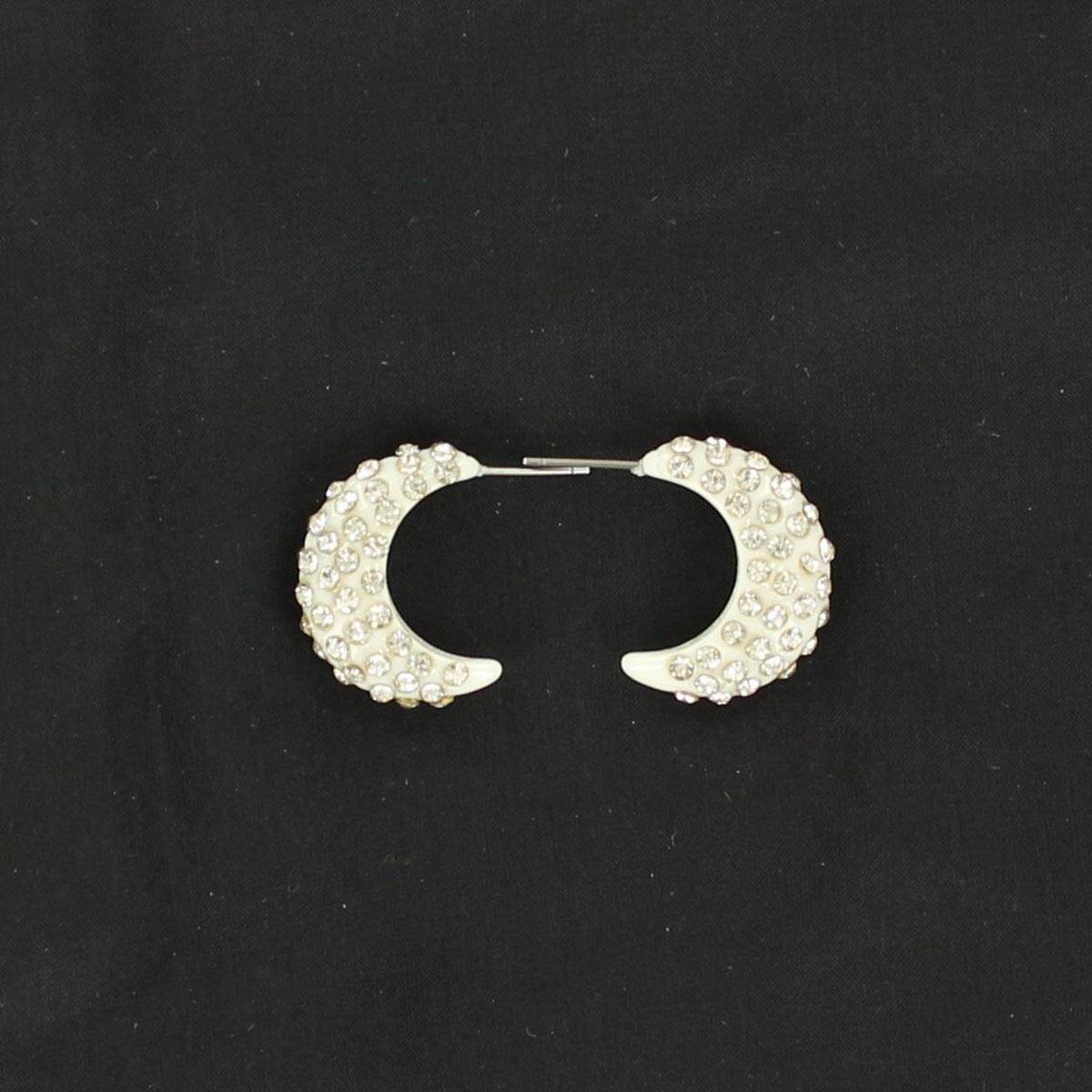 5-678617 Blazin Roxx Crystal Hoop Earrings sku 5-678617