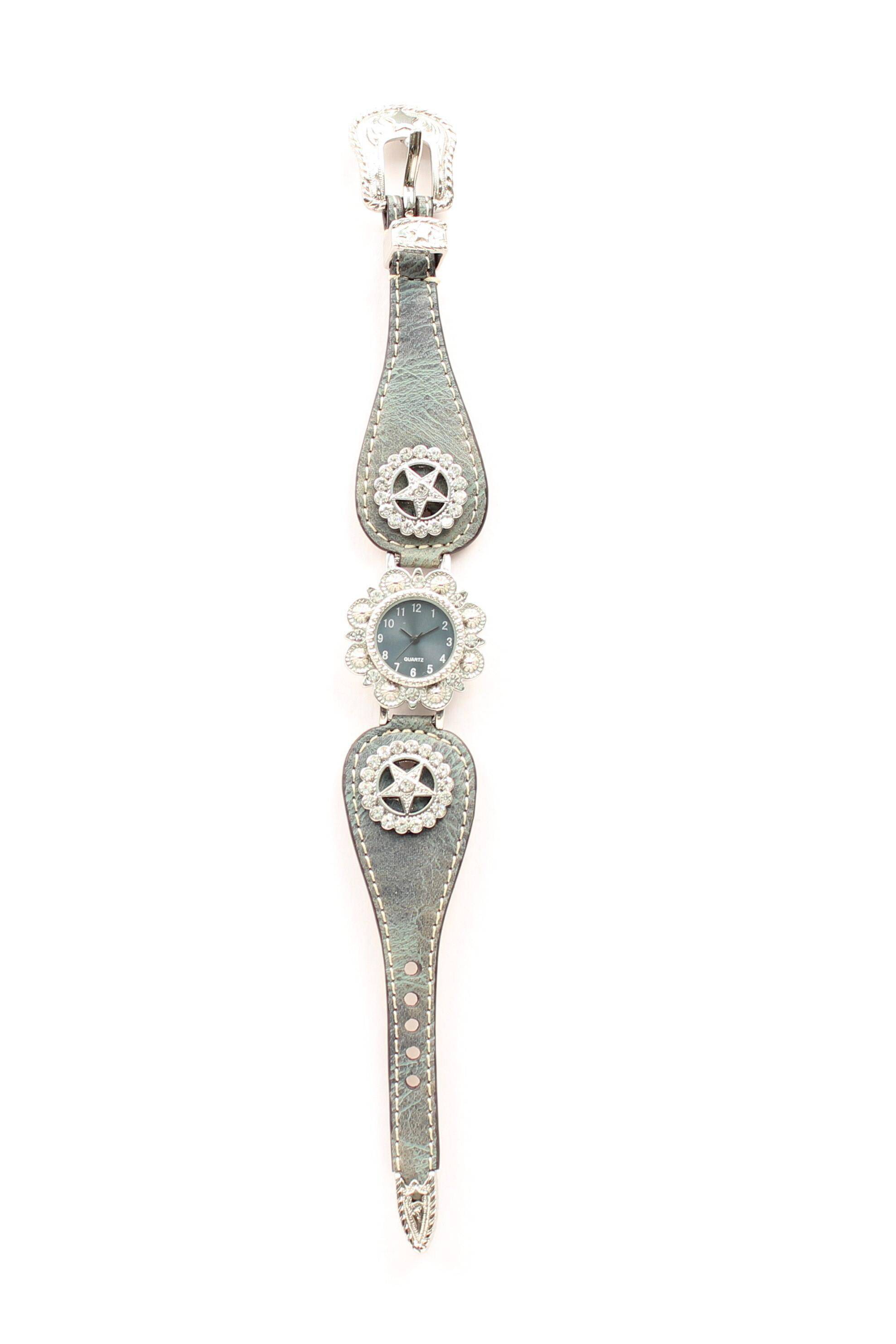 5-678631 Blazin Roxx Womens Scallop Texas Star Watch sku 5-678631